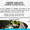 Cierre Circuito – Carrera Automovilística